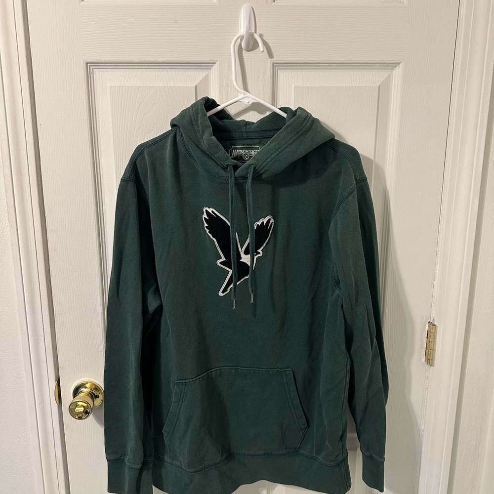 American Eagle Outfitters Forest Green Hoodie